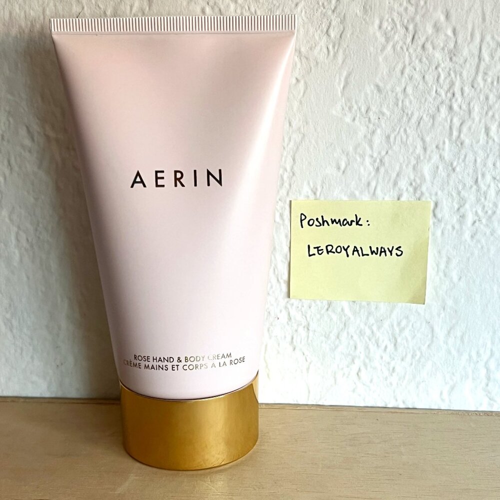 NEW - AERIN Rose Hand & Body Cream 5.0 oz. EXP 01/28